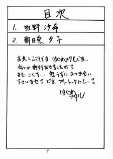 [ZINZIN (Hagure Metal)] DokiDoki Memorial Private Album (Tokimeki Memorial) - page 3