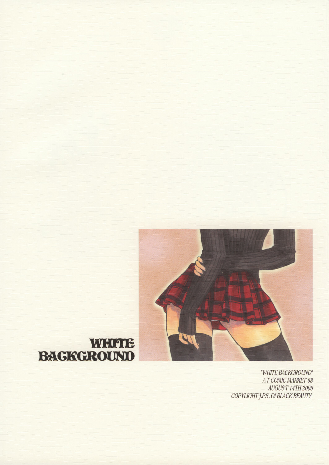(C68) [Shikkokuno J.P.S. (Hasumi Elan)] White Background (Various) page 26 full