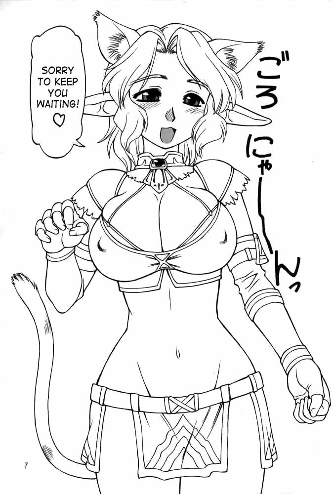 (C68) [Jack-O'-lantern (Ebifly, Neriwasabi)] Neko Panchu (Final Fantasy XI) [English] [SaHa] [Incomplete] page 4 full
