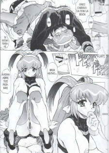 (C57) [Nakayohi Mogudan (Mogudan)] Chou Undoukai Chou Akari House (Battle Athletes Daiundoukai) [Spanish] [Incomplete] - page 26