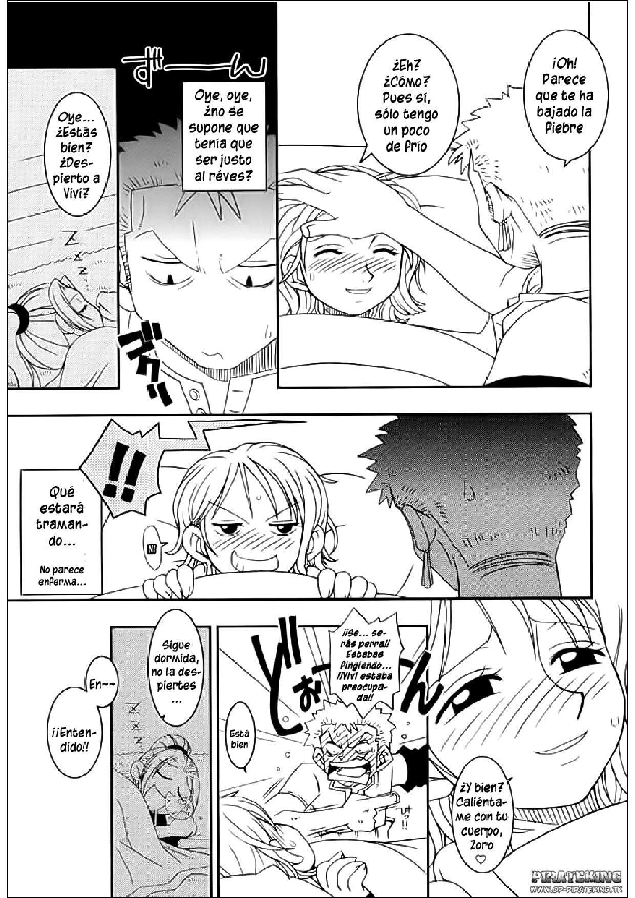(CR31) [KENIX (Ninnin!)] ORANGE PIE (One Piece) [Spanish] [Pirateking] page 10 full