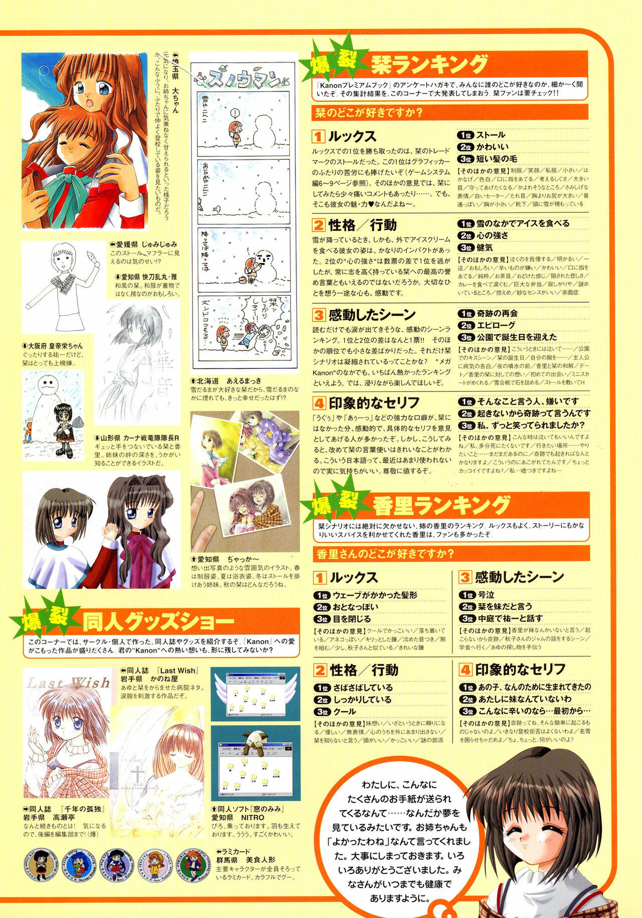 Kanon Visual Fan Book page 100 full