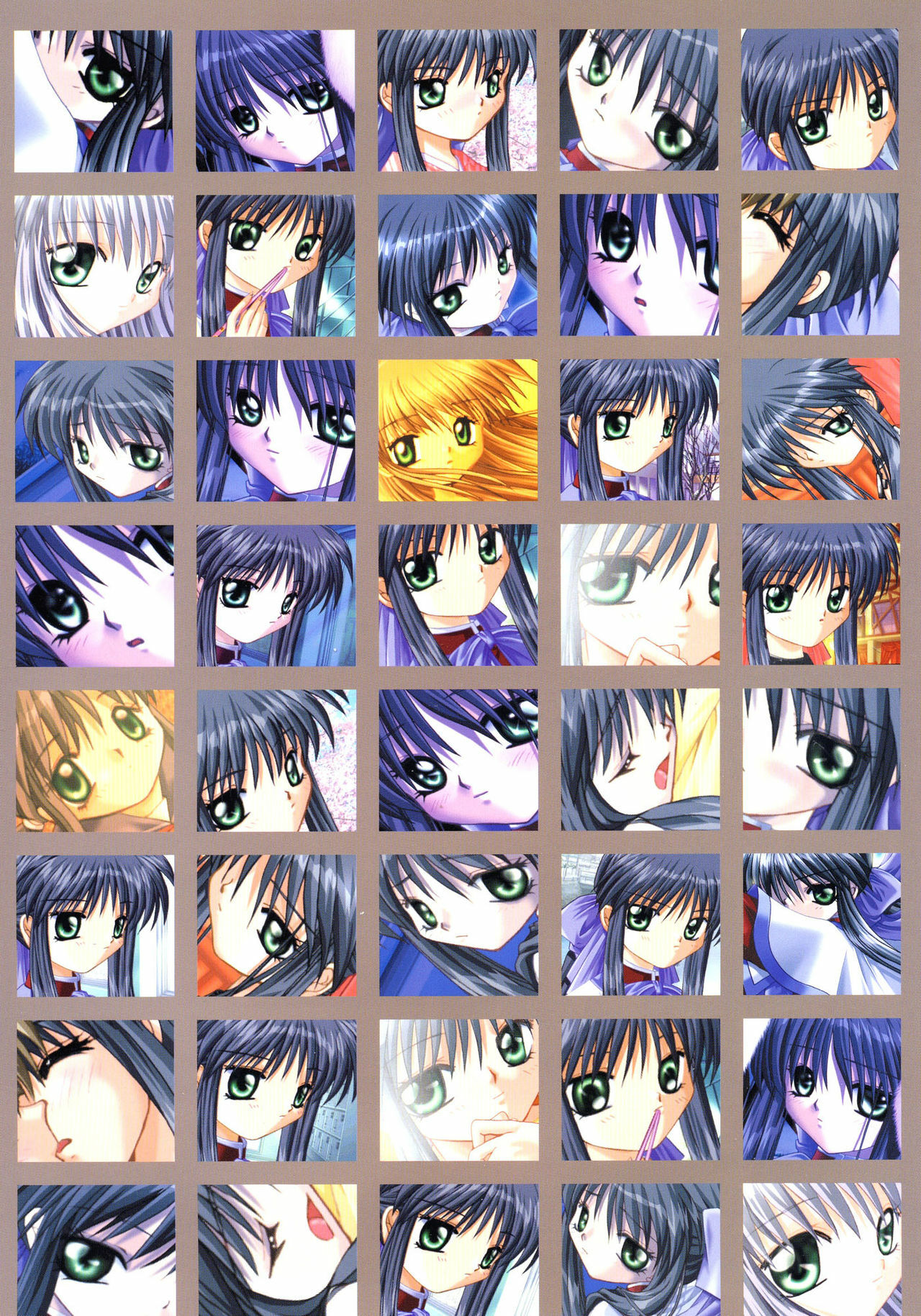 Kanon Visual Fan Book page 117 full