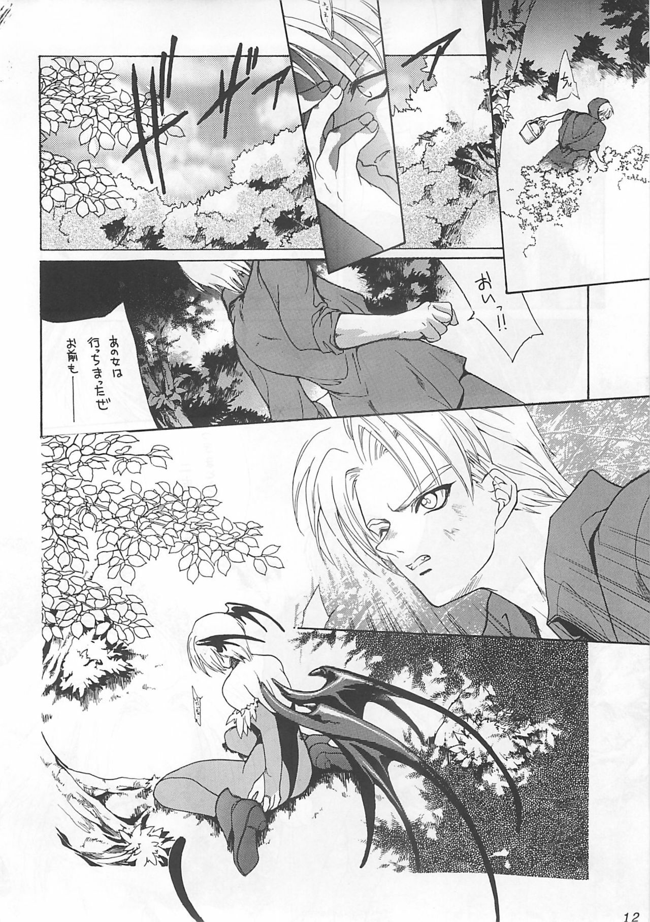 [Hanzai Tengoku (Hasei Agana)] Shinshoku (Darkstalkers) page 11 full