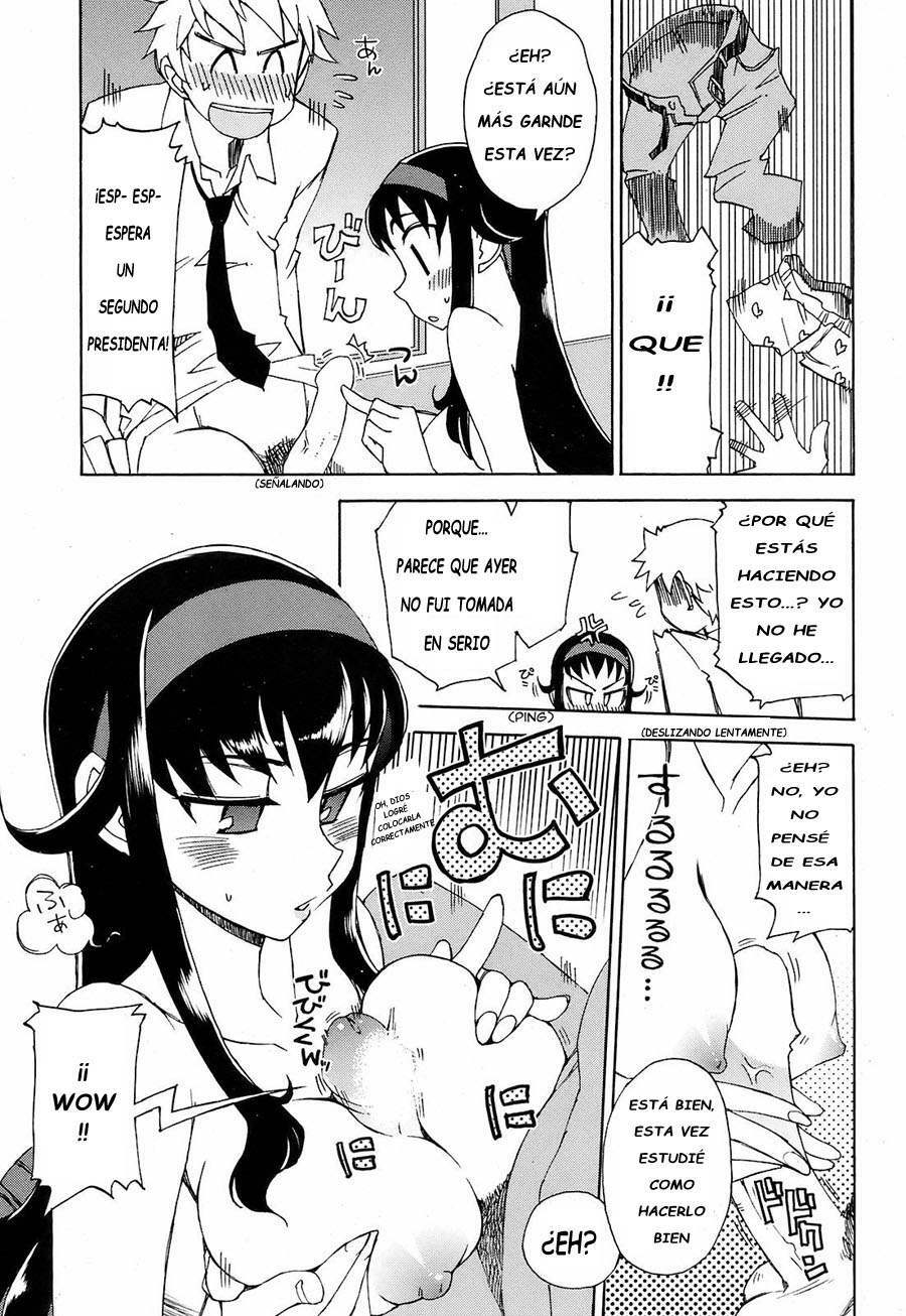 [Kusanagi Tonbo] Miyako-kaichou no Gohoubi | Recompensa de la presidenta Miyako (COMIC HOTMiLK 2008-10) [Spanish] [nomonan] page 13 full