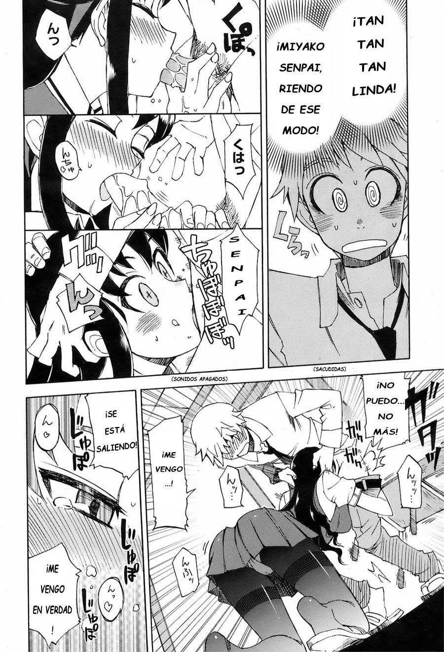 [Kusanagi Tonbo] Miyako-kaichou no Gohoubi | Recompensa de la presidenta Miyako (COMIC HOTMiLK 2008-10) [Spanish] [nomonan] page 8 full