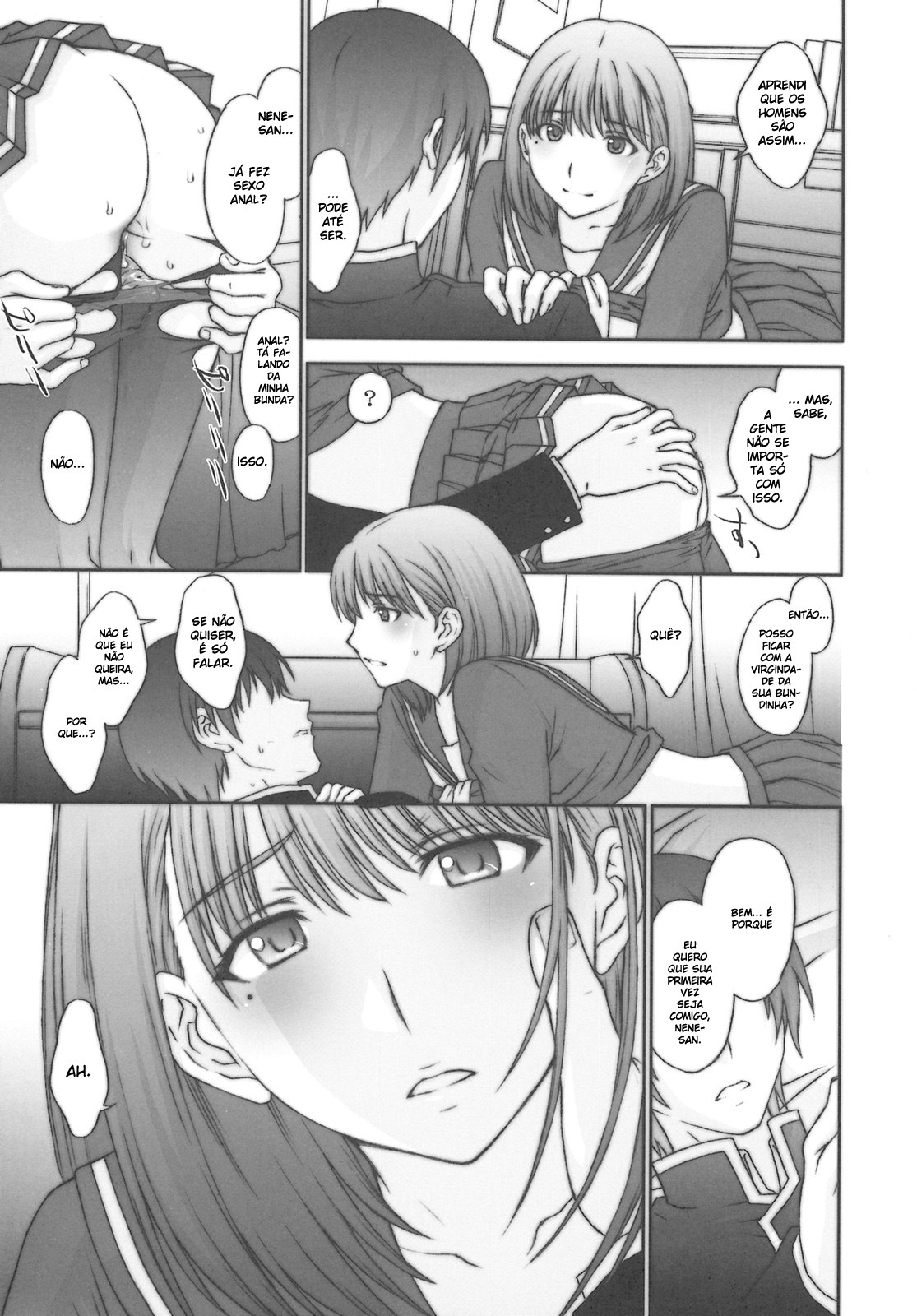 (C77) [Secret Society M (Kitahara Aki)] Chuuko no Nene-san. (Love Plus) [Portuguese-BR] [BartSSJ] page 20 full