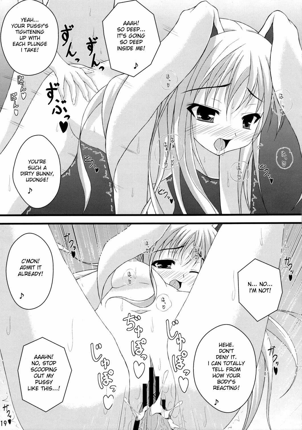 (C76) [Angelica's Garden (Angelica)] Tele-Mesmerism (Touhou Project) [English] [DesuDesu] page 18 full