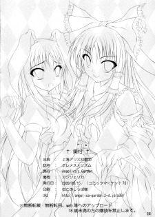 (C76) [Angelica's Garden (Angelica)] Tele-Mesmerism (Touhou Project) [English] [DesuDesu] - page 25