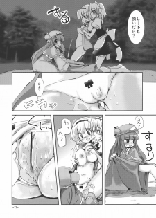 (Reitaisai 7) [Sanzoku no Uta (Takara Akihito)] Enkai ni Ikou (Touhou Project) - page 12