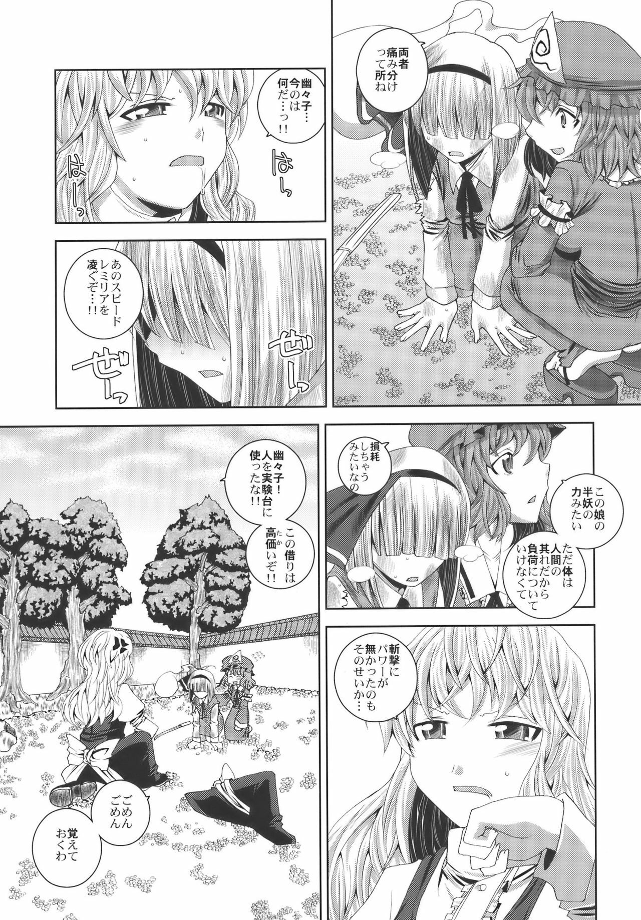 (C75) [Sekai Chizu wa Chi no Ato (jude)] Hanare nai Futari (Touhou Project) page 33 full