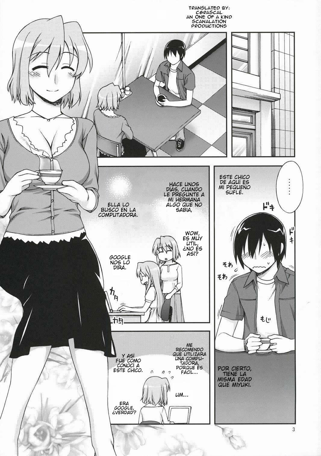 [KABAYAKIYA (Unagimaru)] Hito Zuma (Lucky Star) [Spanish] [Javiert239] page 3 full