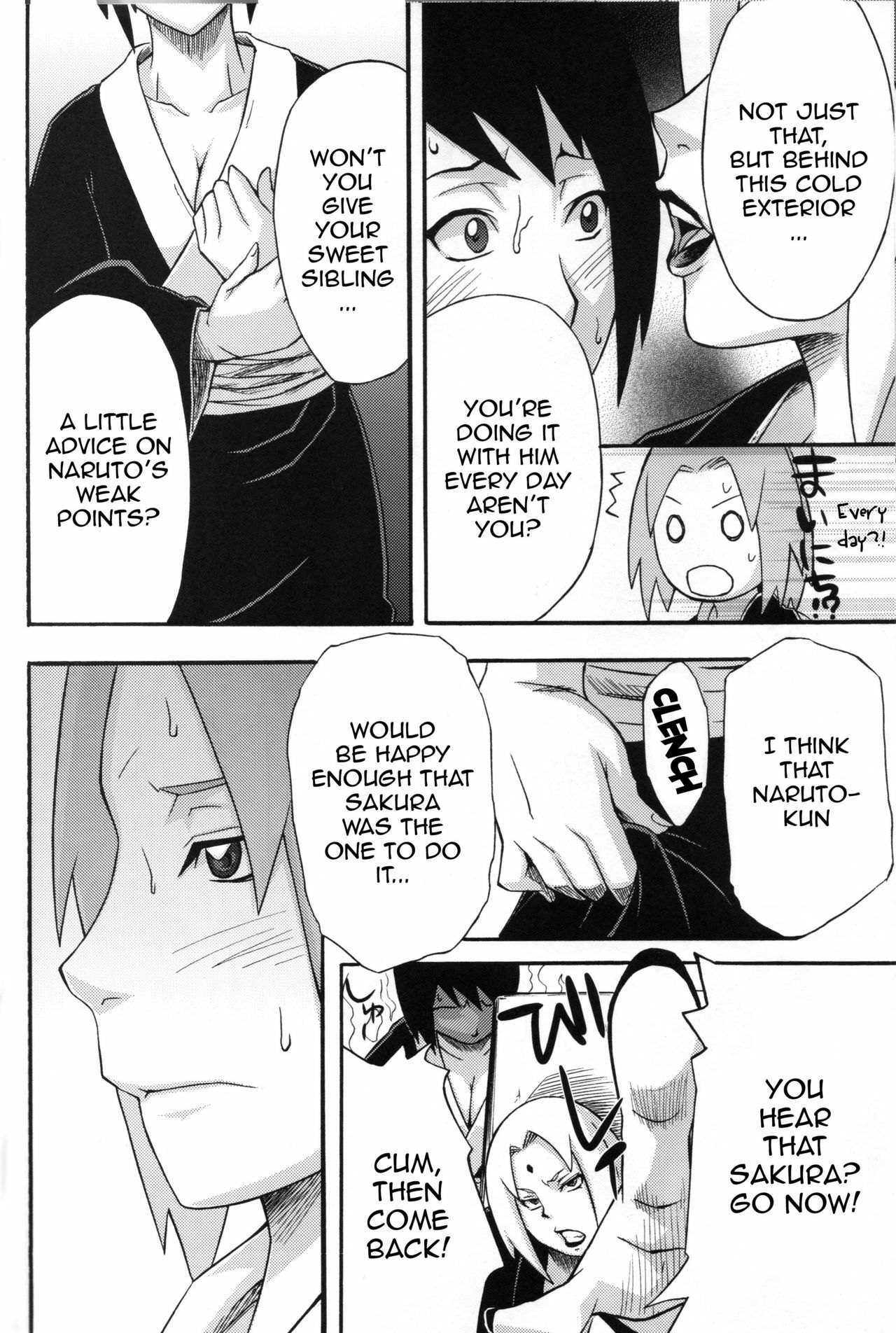 (COMIC1☆4) [Karakishi Youhei-dan Shinga (Kanenomori Sentarou, Sahara Wataru)] Bakuchi Butai | Gambler's Stage (Naruto) [English] {doujin-moe.us} page 7 full
