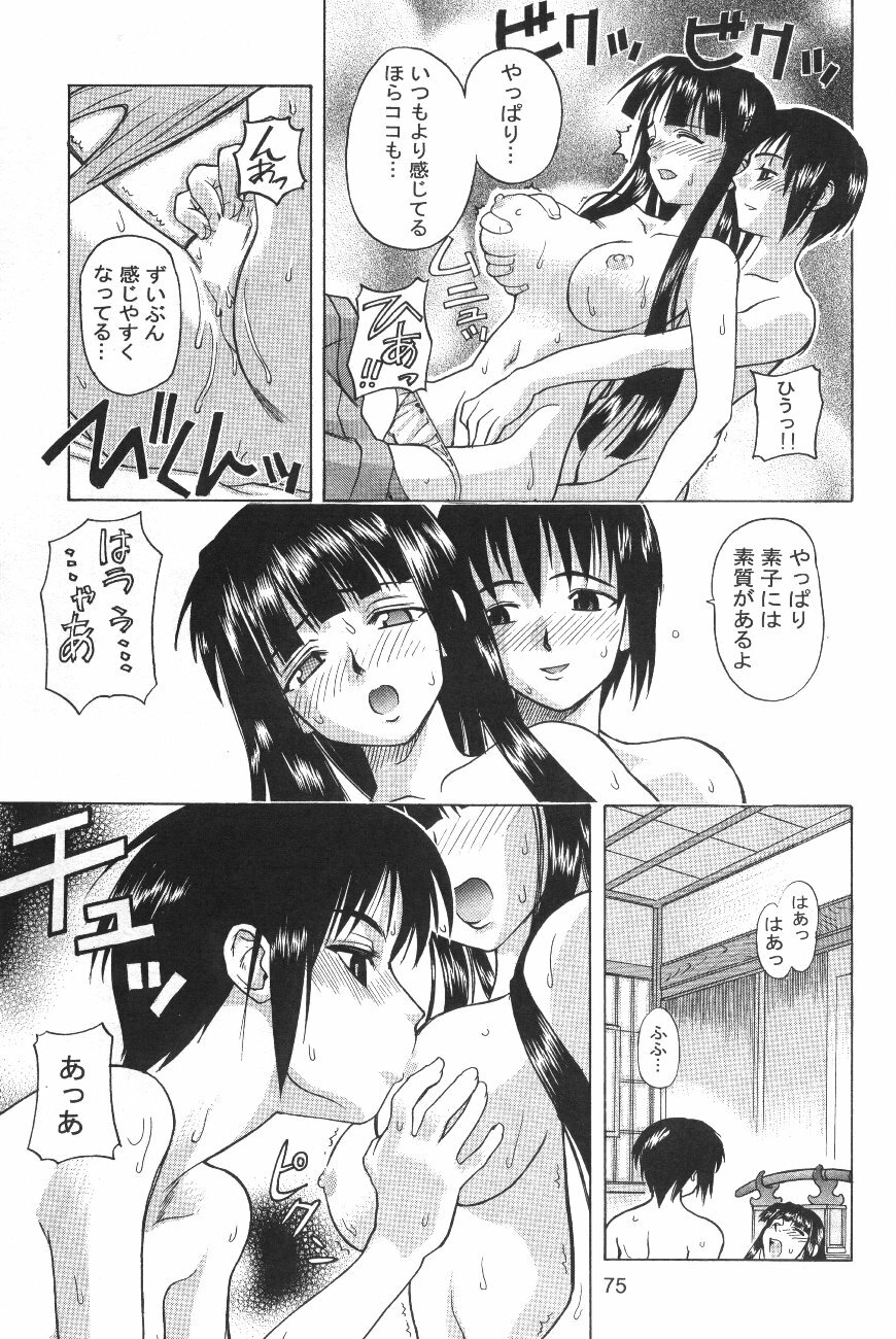 (C58) [Gebokudou (Various)] Love Hena (Love Hina) page 77 full