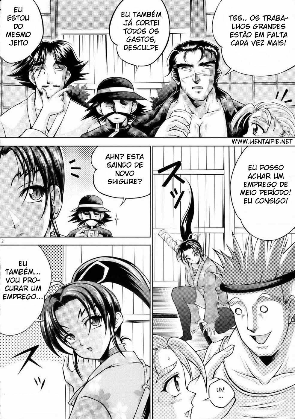 (SC33) [Light Pink (Kayama Harumizu)] Shigure no Arubaito (Shijou Saikyou no Deshi Kenichi) [Portuguese-BR] page 3 full