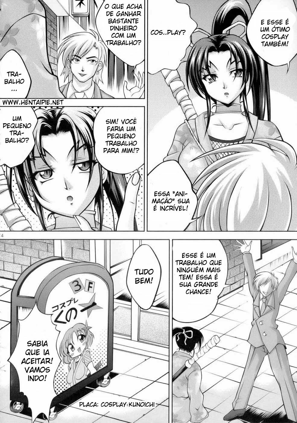 (SC33) [Light Pink (Kayama Harumizu)] Shigure no Arubaito (Shijou Saikyou no Deshi Kenichi) [Portuguese-BR] page 5 full