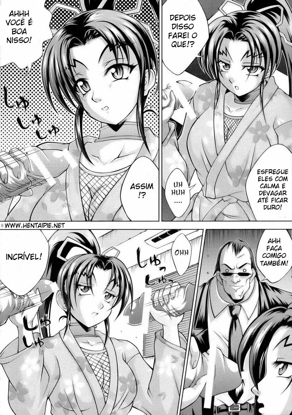(SC33) [Light Pink (Kayama Harumizu)] Shigure no Arubaito (Shijou Saikyou no Deshi Kenichi) [Portuguese-BR] page 9 full