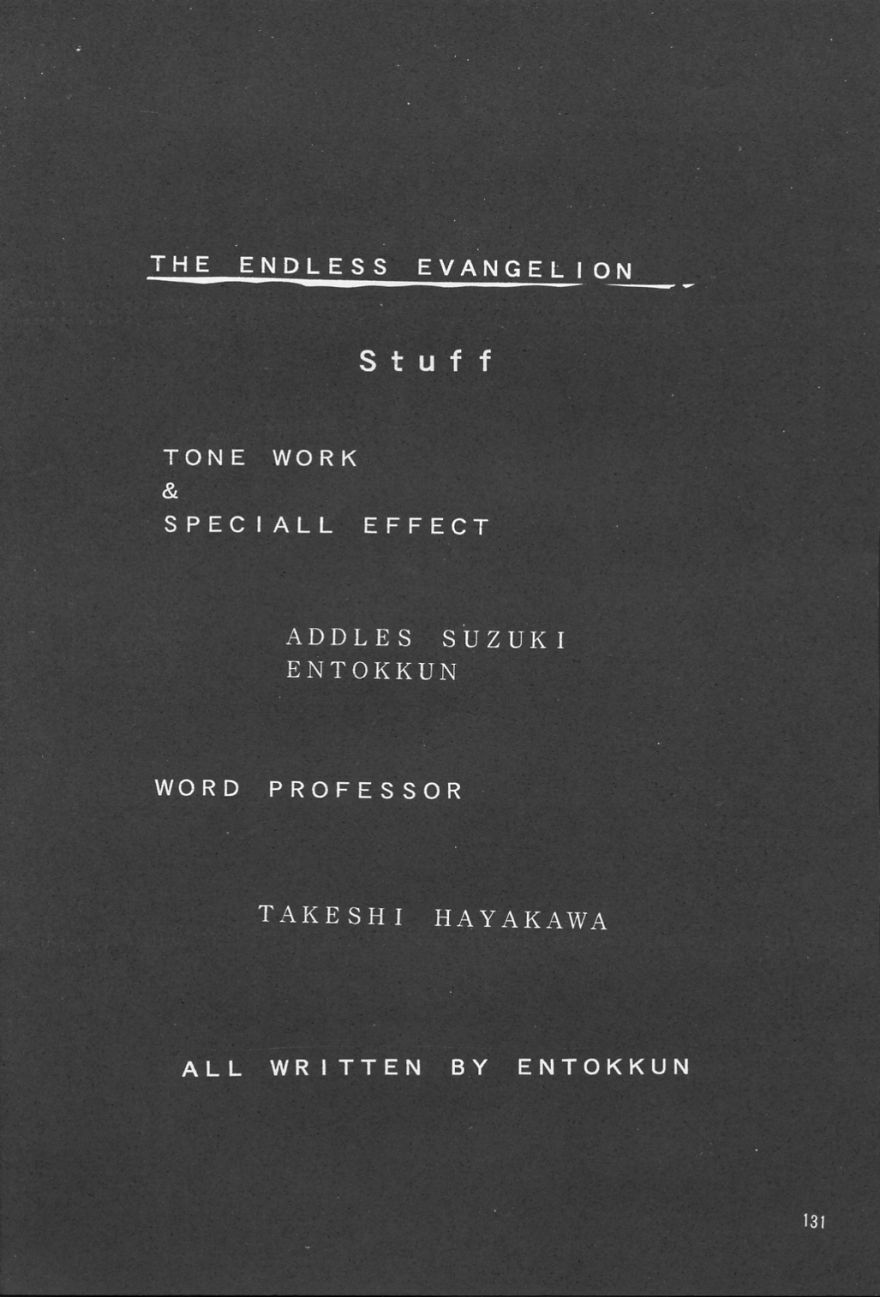(C53) [Studio Kimigabuchi (Entokkun)] TRUTH? (Slayers, Neon Genesis Evangelion) page 131 full