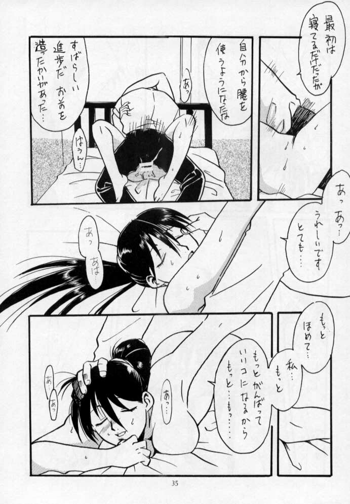 [Yagyuu Chaya (Kiryuu Juubee)] EUREKA (Dead or Alive) page 34 full