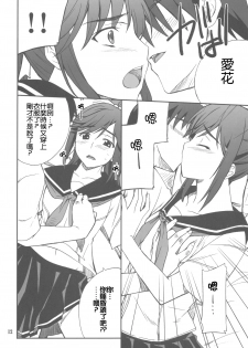 (C77) [P-FOREST (Hozumi Takashi)] -LOVE PLACE 03 - MANAKA (Love Plus) [Chinese] [冥月汉化组] - page 12