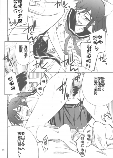 (C77) [P-FOREST (Hozumi Takashi)] -LOVE PLACE 03 - MANAKA (Love Plus) [Chinese] [冥月汉化组] - page 22