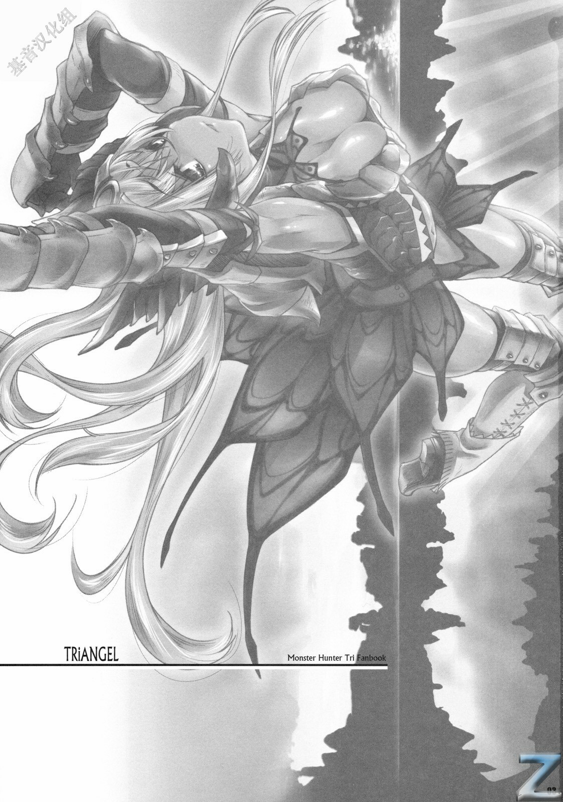 (C77) [Fujiya Honten (Thomas)] TRiANGEL (Monster Hunter) [Chinese] [基音汉化组] page 2 full