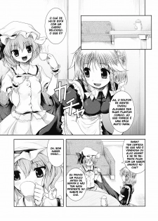(ComiComi13) [Memoria (Tilm)] Bloody Blood (Touhou Project) [Portuguese-BR] - page 12