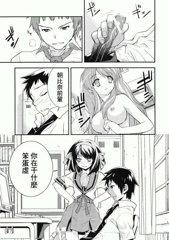 (C72) [Hapoi-Dokoro (Okazaki Takeshi)] Anomaly 0 (The Melancholy of Haruhi Suzumiya) [Chinese] [萌文化研究社漢化] page 6 full