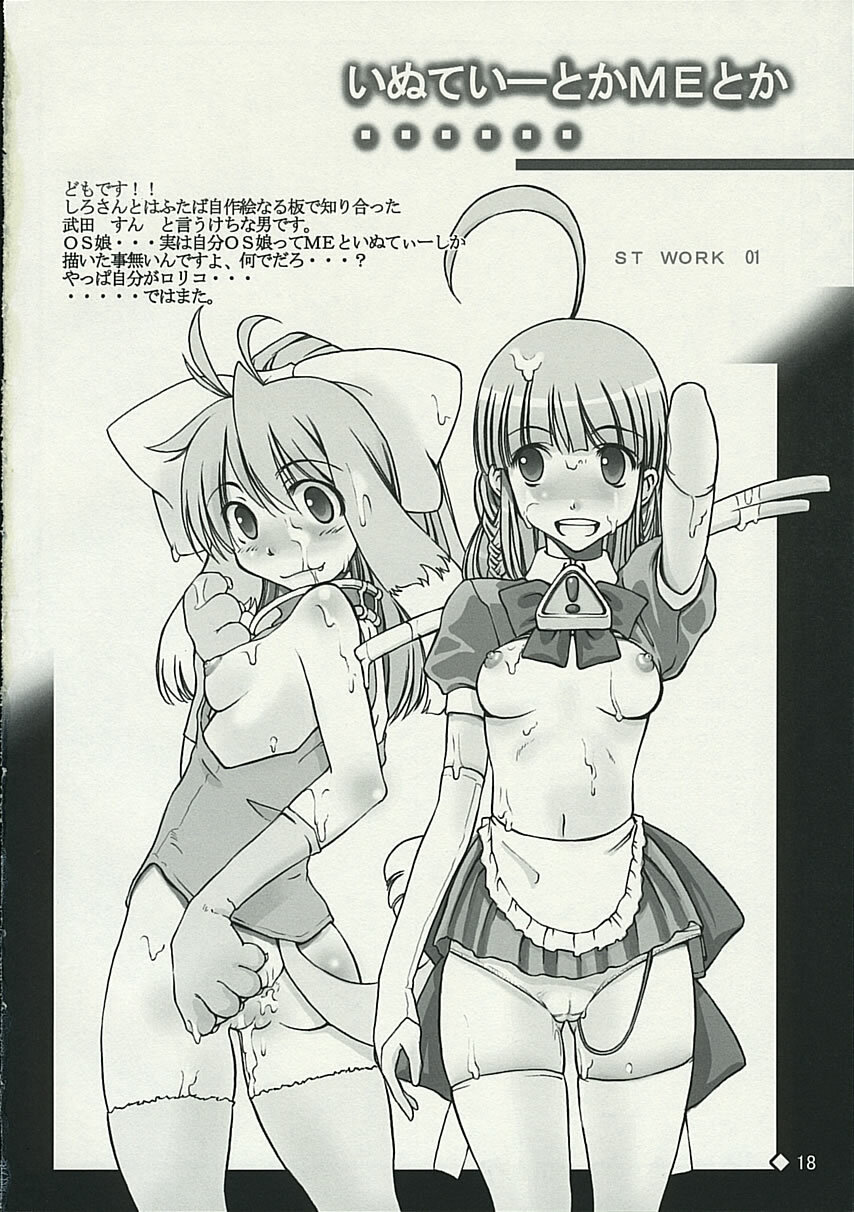 (C67) [waterwheel (Shirota Dai)] Hesitates Operating System (OS-tan) page 19 full