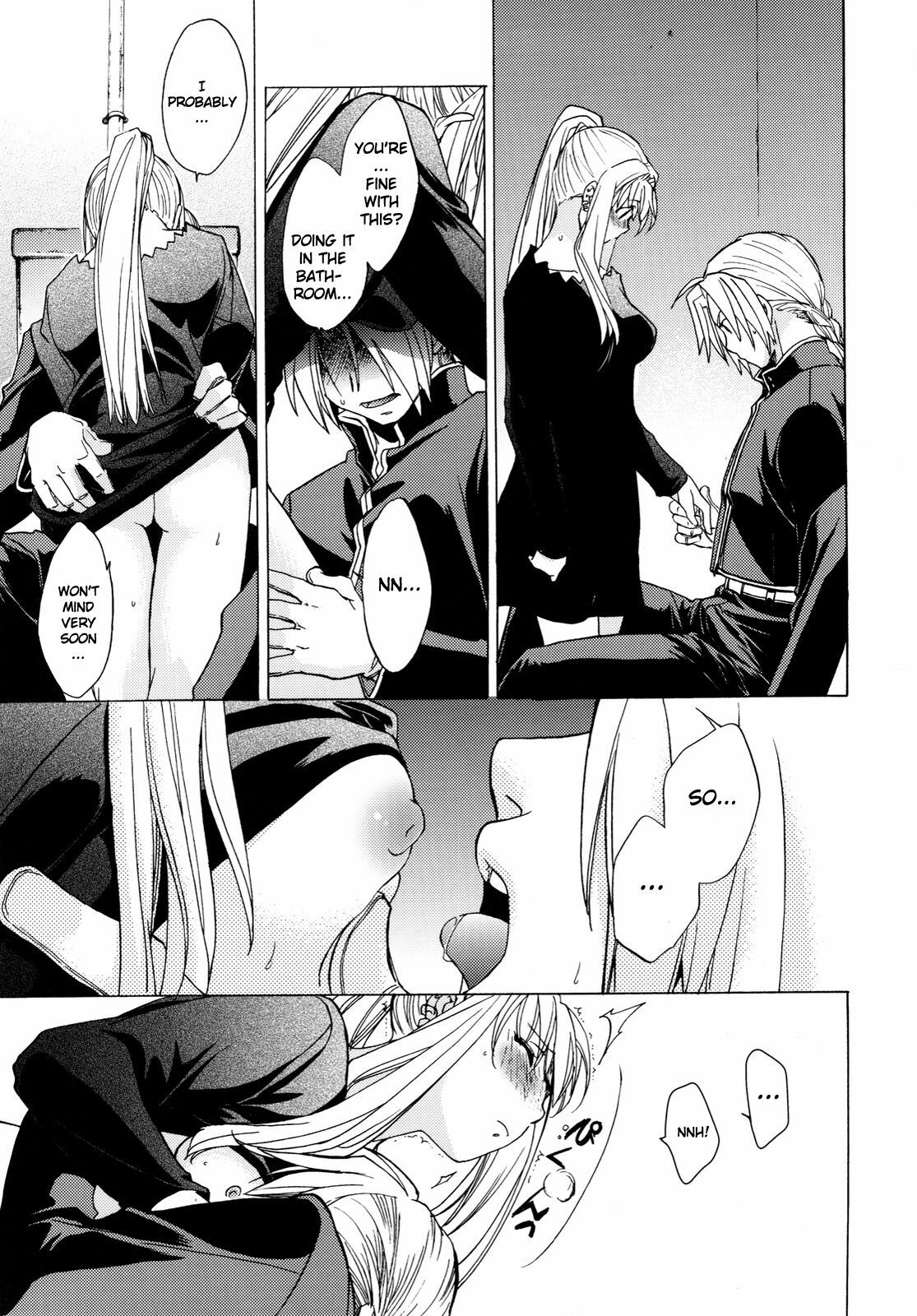 (COMIC1☆4) [Toko-ya (HEIZO, Kitoen)] ED×WIN 2 (Fullmetal Alchemist) [English] [UTW] page 17 full