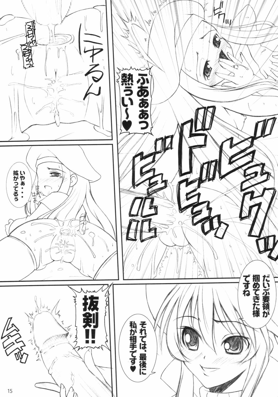 (SC24) [Sumechiru (MIYUKI ROCK)] Super Kiss (Summon Night 3) page 14 full