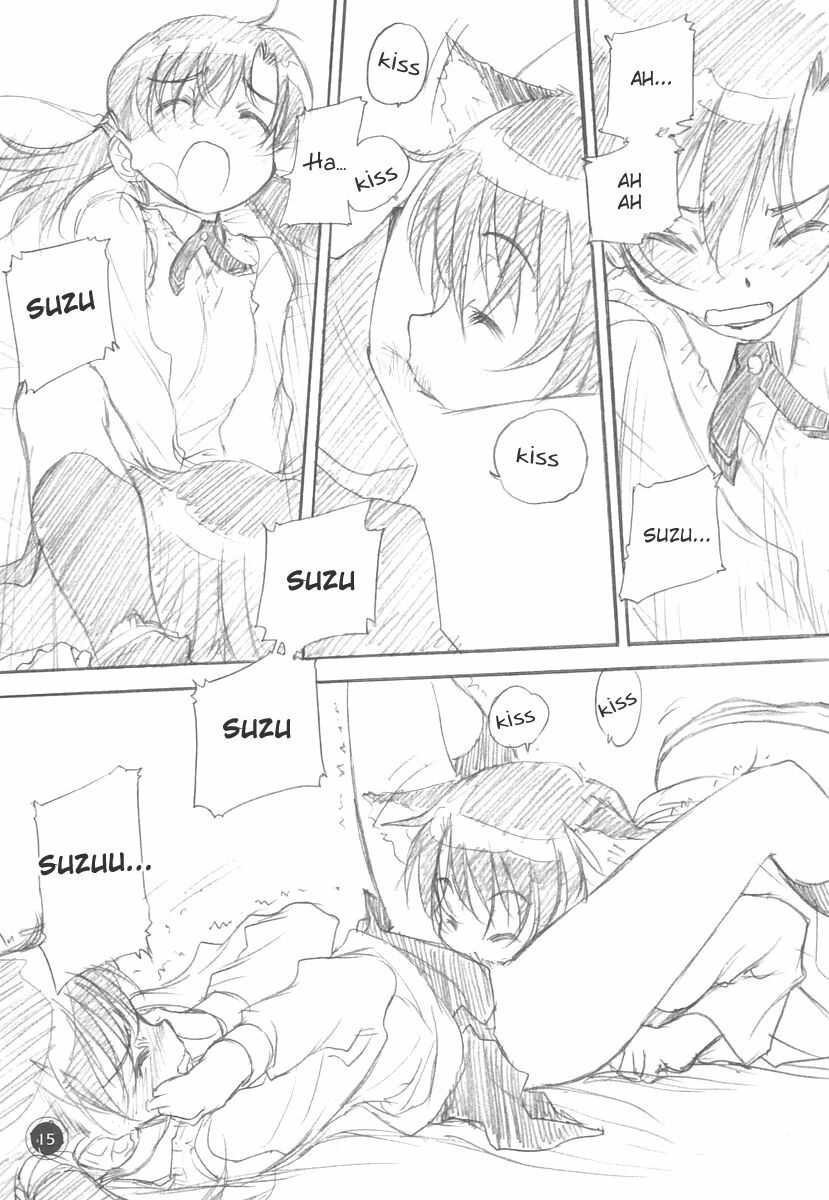(C71) [VOLUTES (Kurogane Kenn)] Otodure (Suzunari!) [English] page 14 full