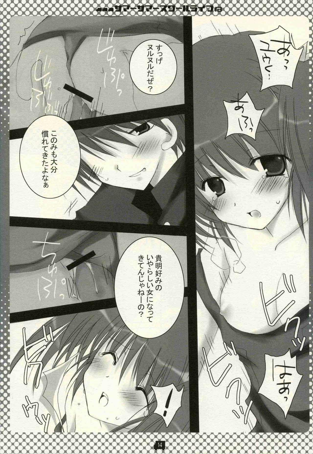(C68) [CoconutBless (Natsuki Coco)] Summer Summer School Life (To Heart 2) page 13 full