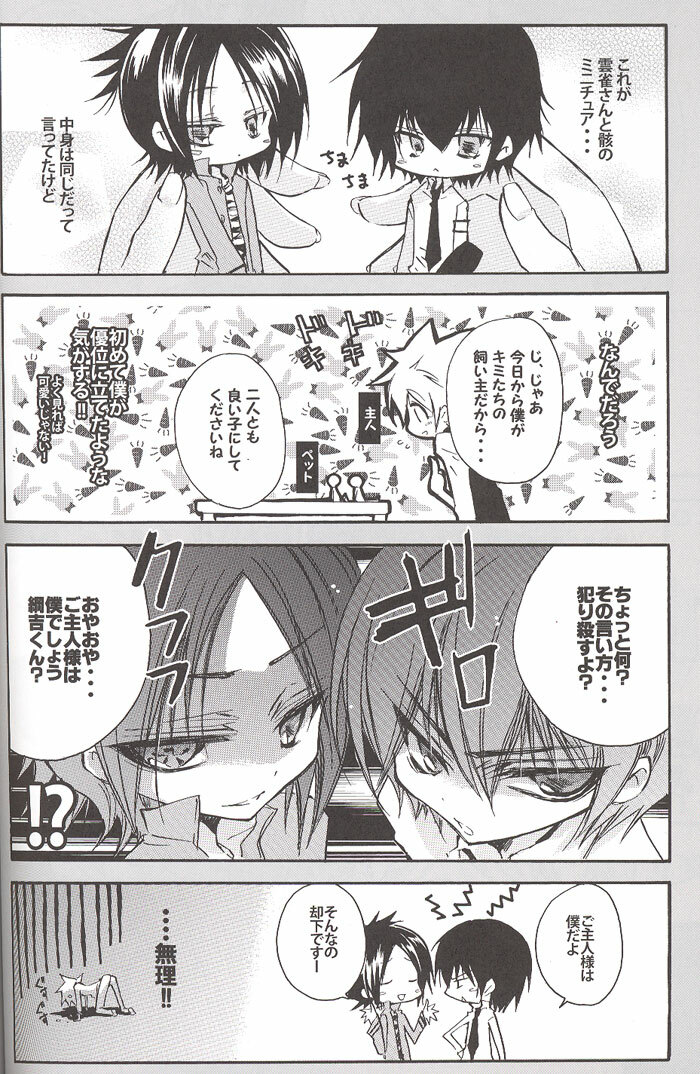 (C71) [RIRIADOLL (Takewakamaru)] Danna-sama! (Katekyo Hitman REBORN!) page 7 full