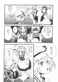 (Aka no Hiroba 2) [Zipper Wrist (Eguchi)] Bloody White (Touhou Project) - page 6