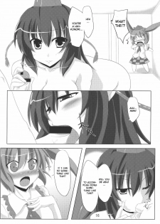 (COMIC1☆4) [Amadeus no Isan (Fujihara Shu, Aoba Shou)] Tengu FEVER (Touhou Project) [English] [CGrascal] - page 16