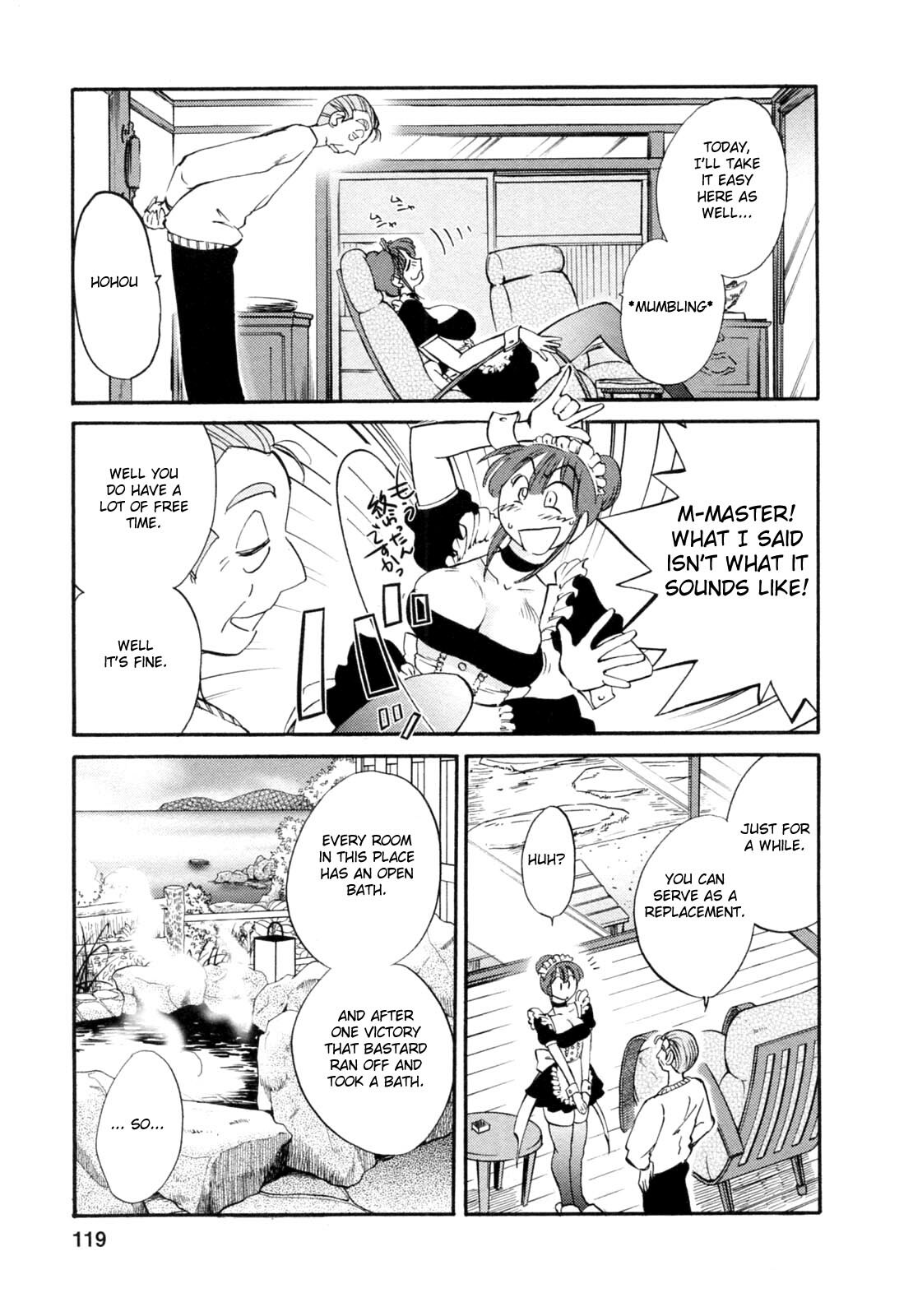 [Tsuyatsuya] Maid no Mitsuko-san 1 [English] [Fated Circle] page 119 full