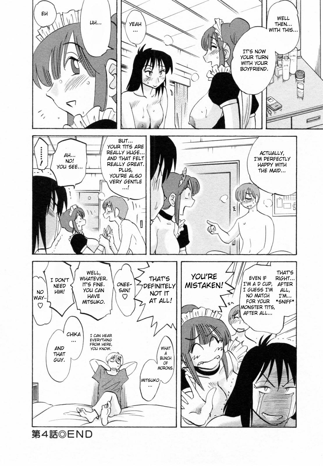 [Tsuyatsuya] Maid no Mitsuko-san 1 [English] [Fated Circle] page 92 full