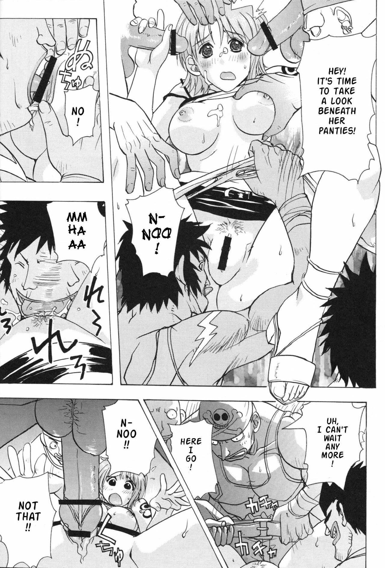 (CR35) [Studio Wallaby (Kika = Zaru)] Nami to Robin no I Love Piece (One Piece) [English] {Doujin-Moe.us} page 11 full