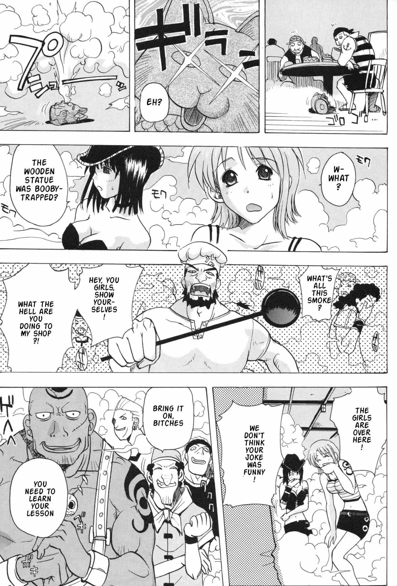 (CR35) [Studio Wallaby (Kika = Zaru)] Nami to Robin no I Love Piece (One Piece) [English] {Doujin-Moe.us} page 6 full