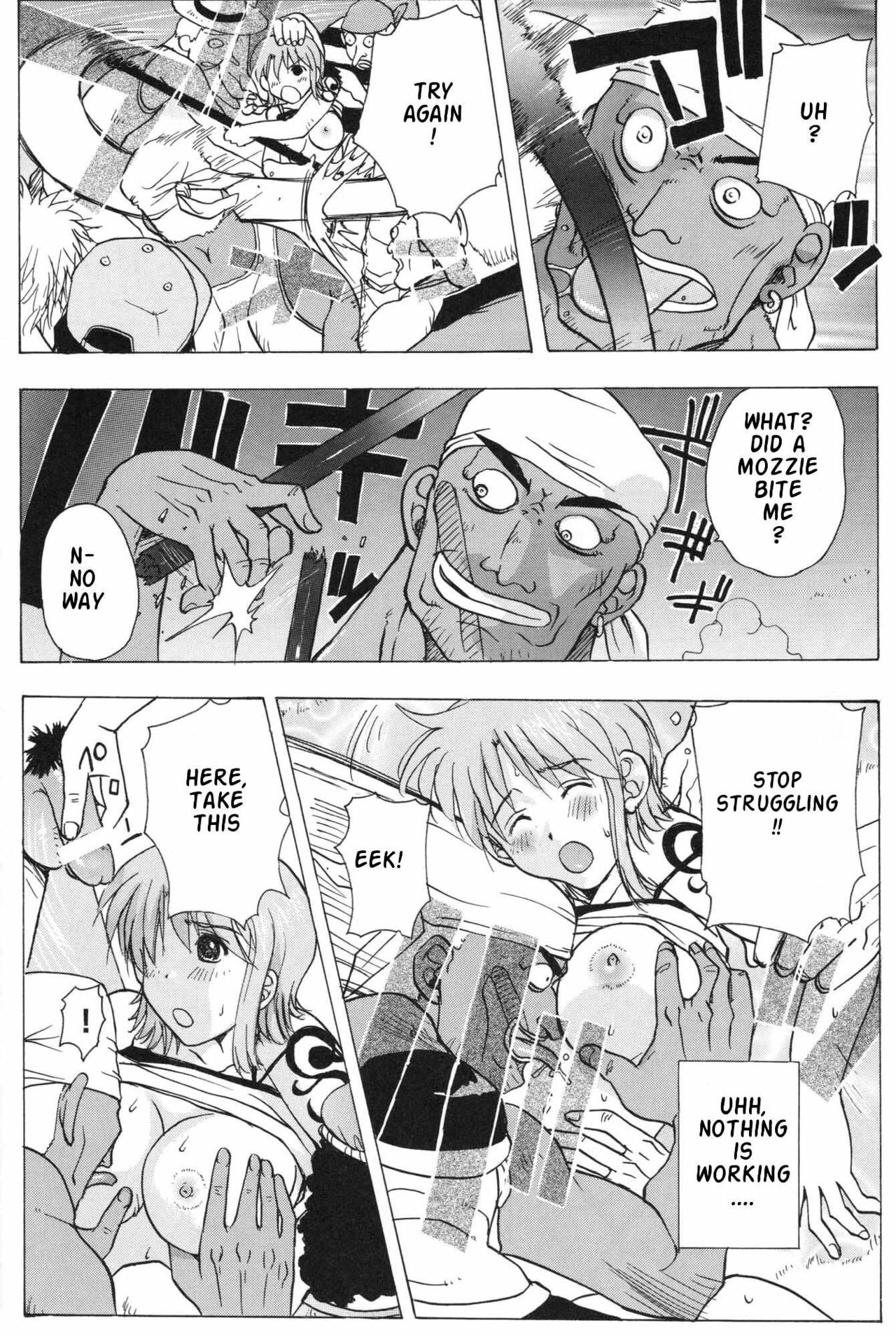 (CR35) [Studio Wallaby (Kika = Zaru)] Nami to Robin no I Love Piece (One Piece) [English] {Doujin-Moe.us} page 9 full