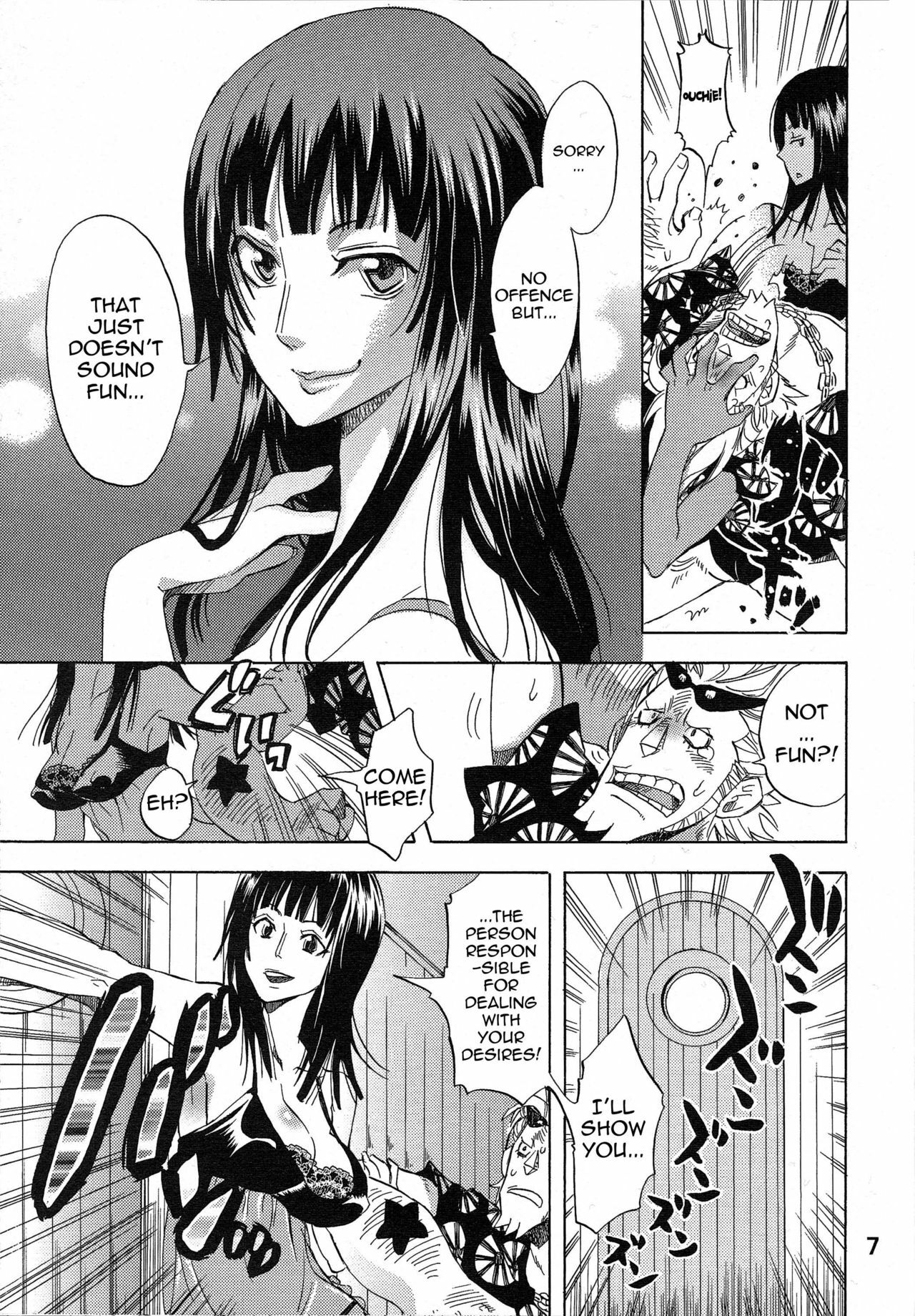 (C77) [Kurione-sha (Yu-ri)] Yokujou Rensa ~Nami Ver.~ (One Piece) [English] [doujin-moe.us] page 6 full