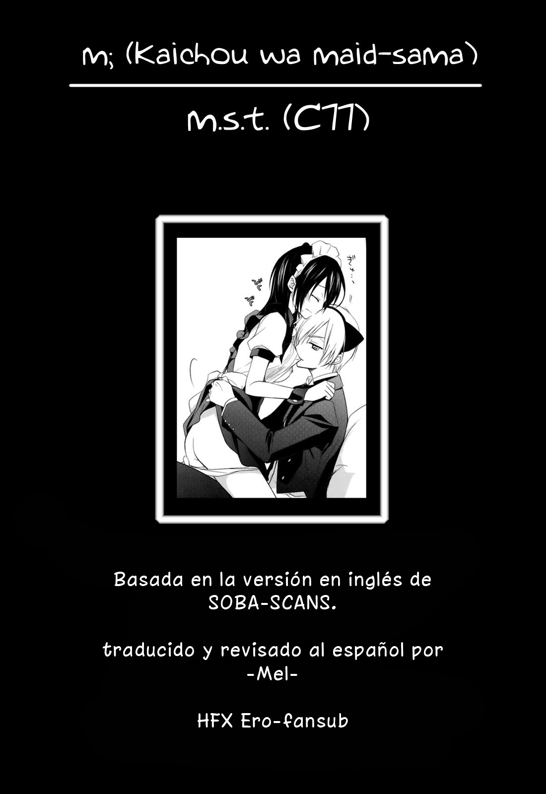 (C77) [m.s.t. (Nanami Yasuna)] m; (Kaichou wa Maid-sama!) [Spanish] {HFX Ero-fansub} page 28 full
