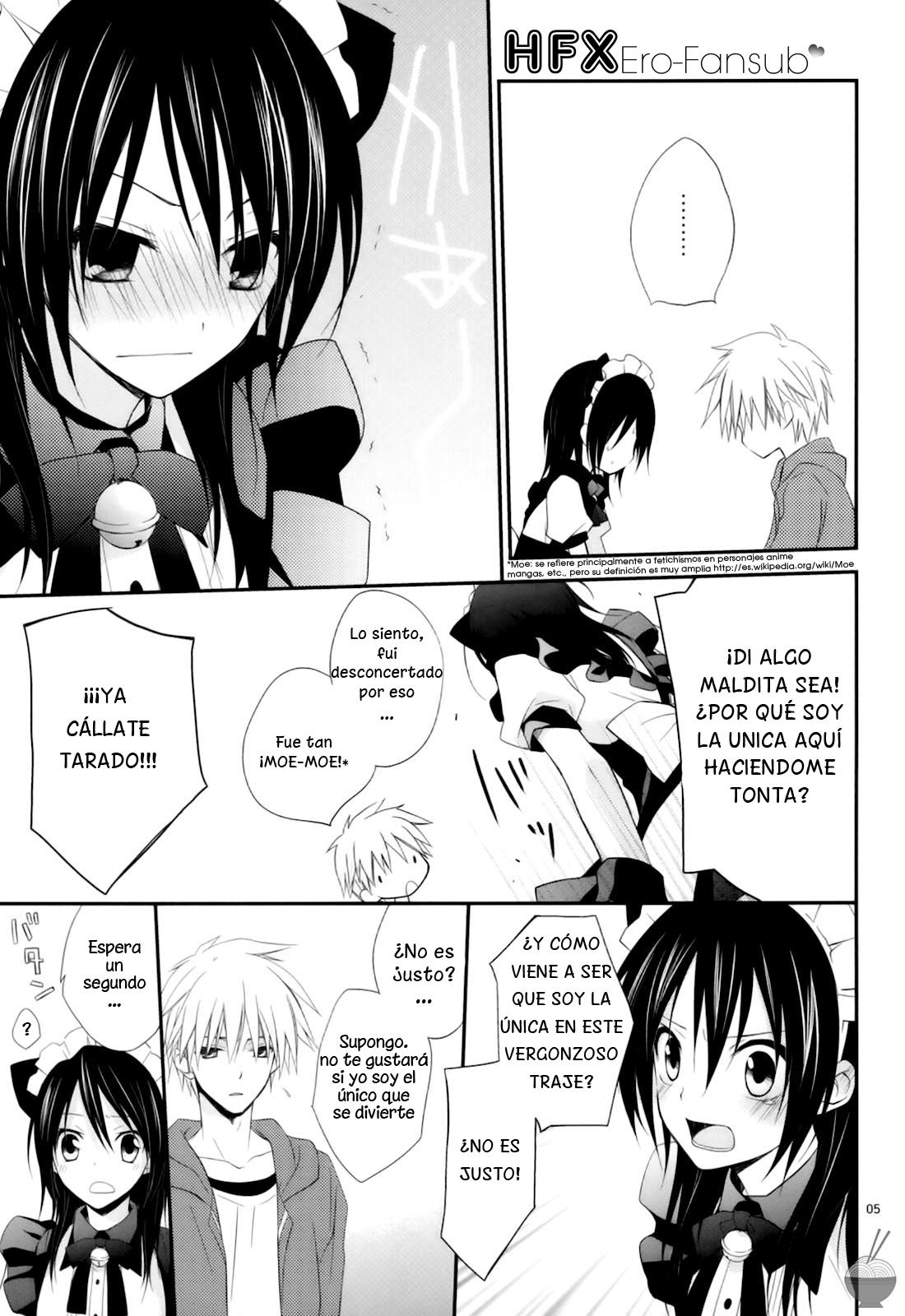 (C77) [m.s.t. (Nanami Yasuna)] m; (Kaichou wa Maid-sama!) [Spanish] {HFX Ero-fansub} page 5 full