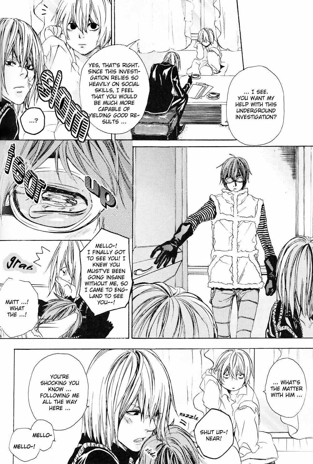 [H-eichi- (hitomi)] Love Traveling (Death Note) [English] [Jengou] page 34 full
