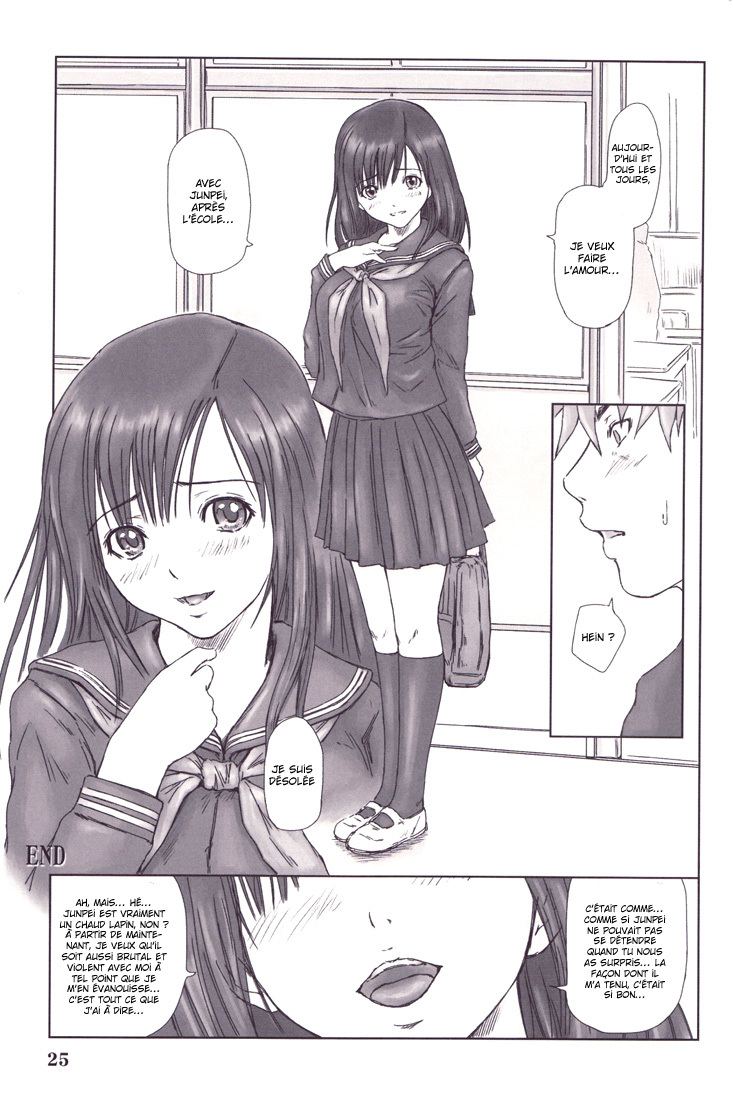 (C71) [G's studio (Kisaragi Gunma)] STRAWBERRY PANIC 3 (Ichigo 100%) [French] {Ntai²} page 25 full
