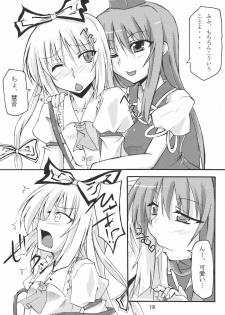 (C76) [Amadeus no Isan (Fujihara Shu, Aoba Shou)] TKO (Touhou Project) - page 19