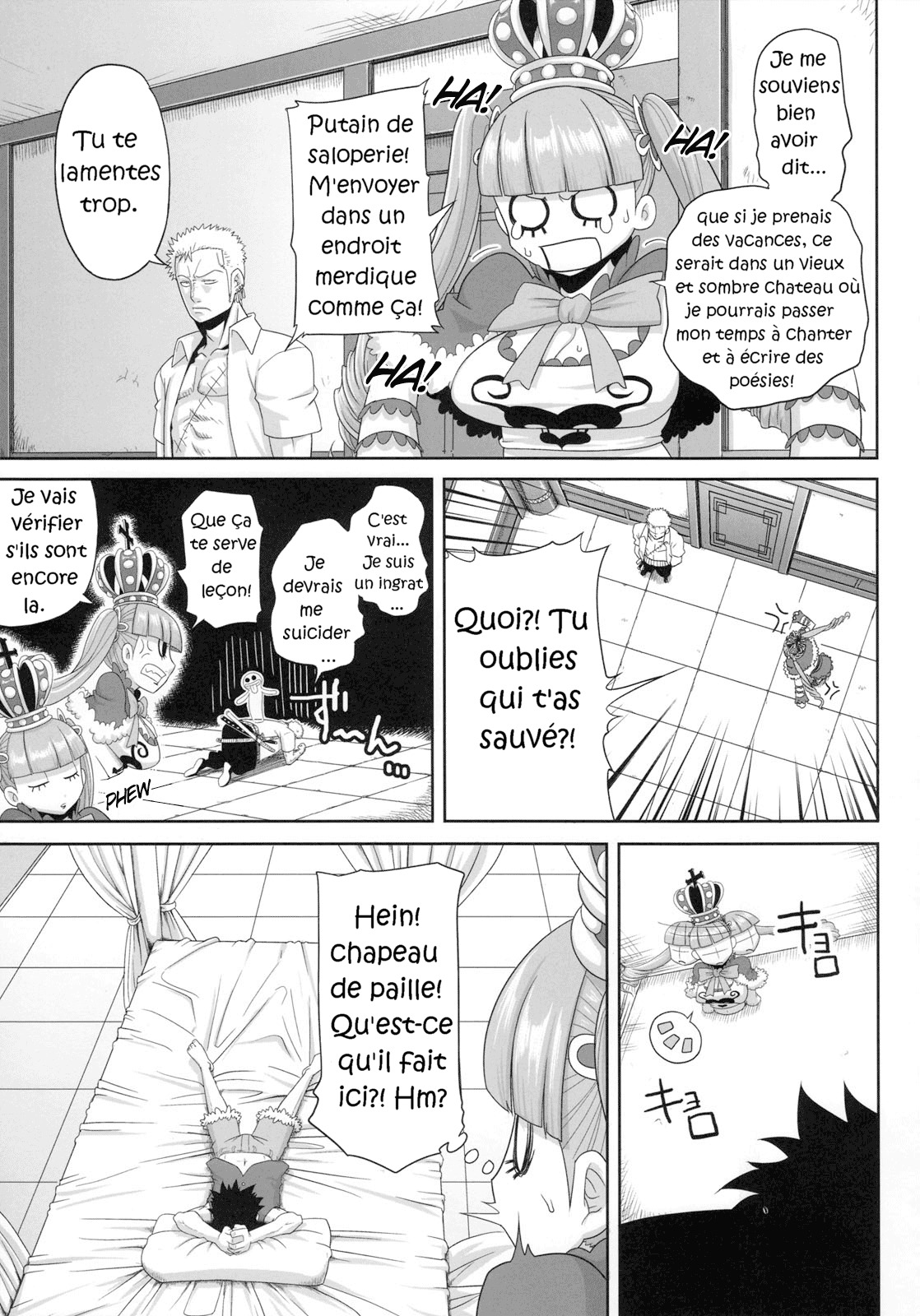 (C76) [Rojiura Jack (Jun)] THROUGH THE WALL (One Piece) [French] page 5 full