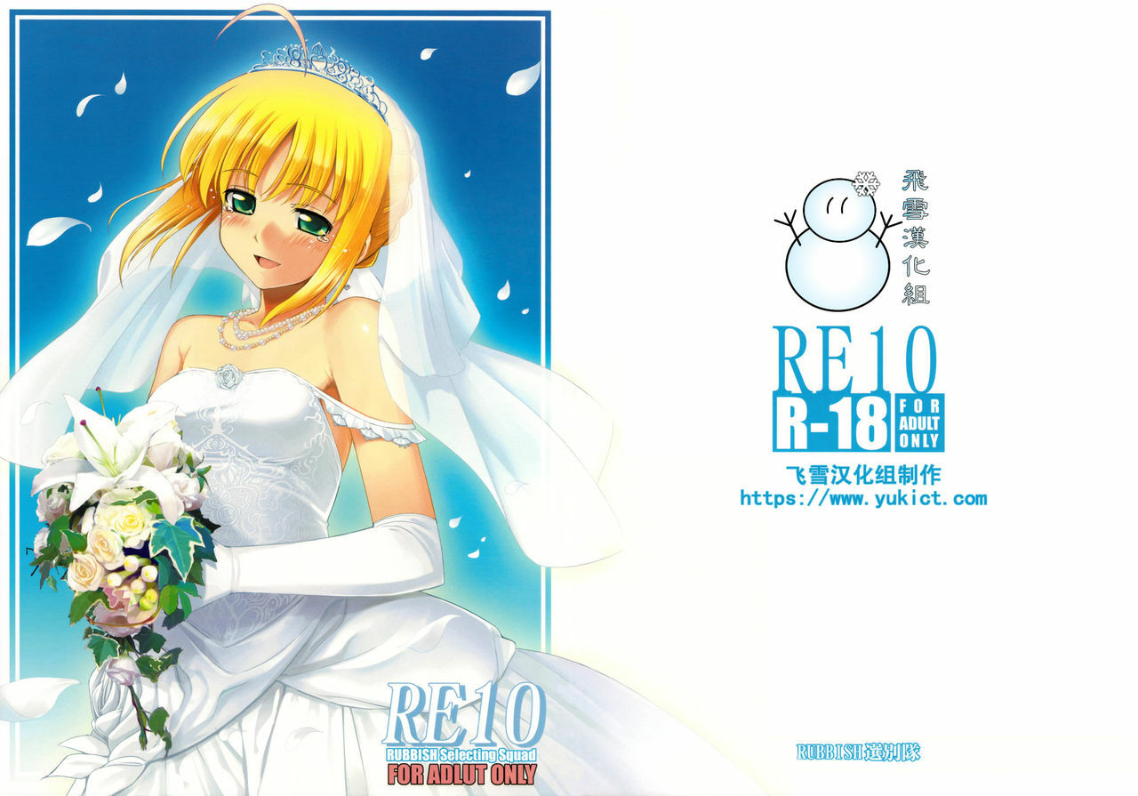(C75) [RUBBISH Selecting Squad (Namonashi)] RE 10 (Fate/stay night) [Chinese] [飞雪汉化组] page 1 full