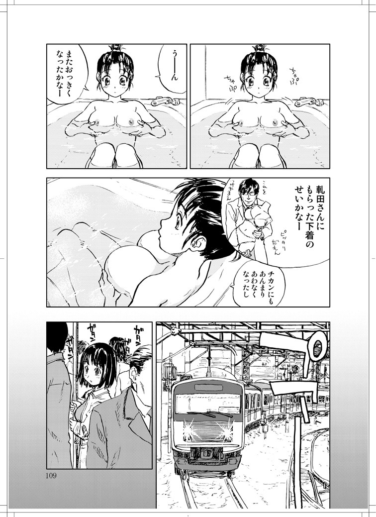 (C78) [Zerry Fujio] Sanagi chan Kinkyuu Syutsudou (Scramble) page 107 full